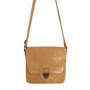 Steve Madden Tan Patent Leather Crossbody